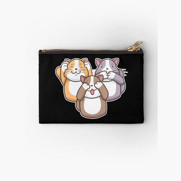Item preview, The three wise cats - see nothing, hear nothing, say nothing designed and sold by Shirtey.