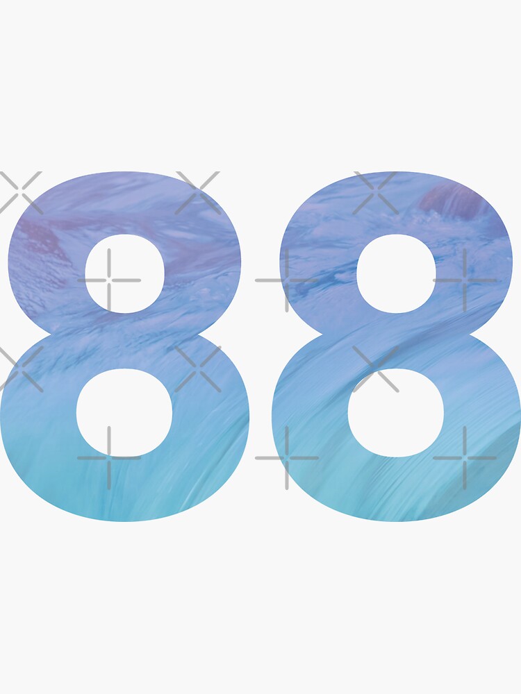 888 Angel number Sticker for Sale by namaste-you