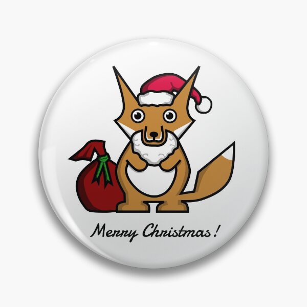 Item preview, Refur Fox Christmas Cartoon Logo - the perfect gift for Xmas designed and sold by MaesterAemon.
