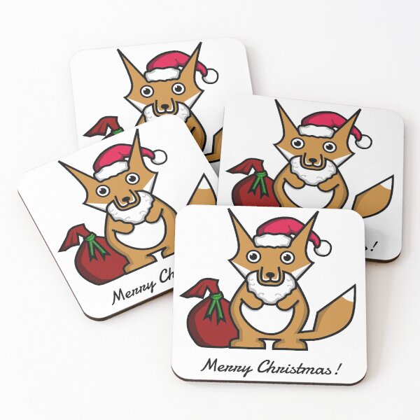 Item preview, Refur Fox Christmas Cartoon Logo - the perfect gift for Xmas designed and sold by MaesterAemon.