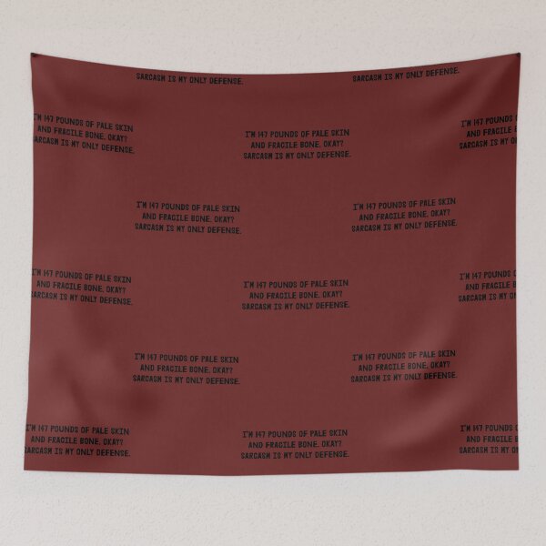 Item preview, Sarcasm is my only defense  designed and sold by Jenna Ross.