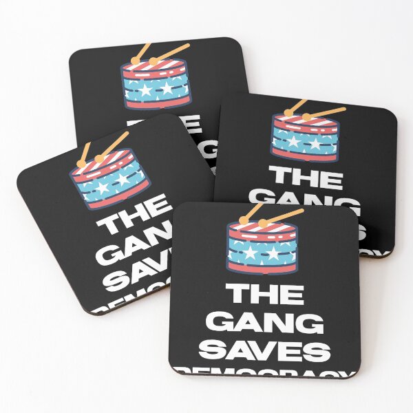 Item preview, The gang saves democracy designed and sold by MihneaL.