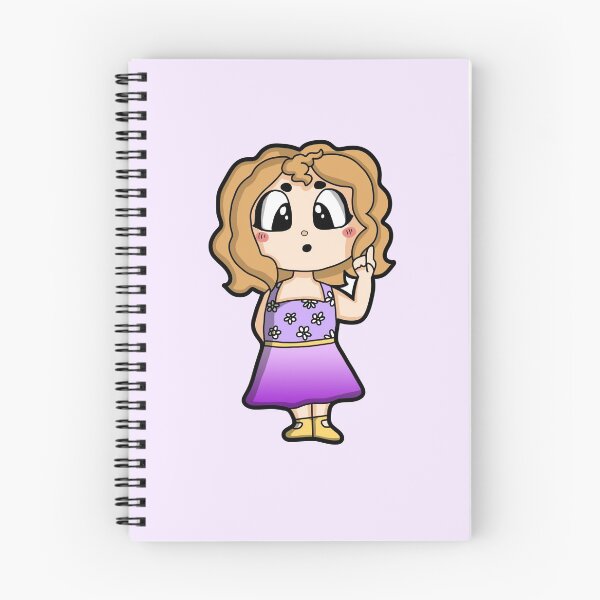 Artikelvorschau, Nettes und einfaches Cartoon-Mädchen im Partykleid entworfen und verkauft von MintyMakes.