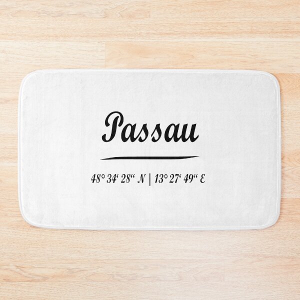 Item preview, Passau with coordinates designed and sold by GeogDesigns.
