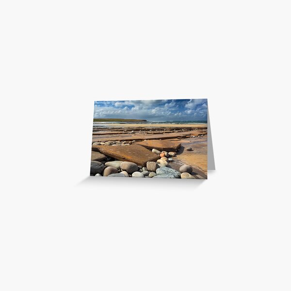 Skaill Beach Orkney Isles Scotland Greeting Card