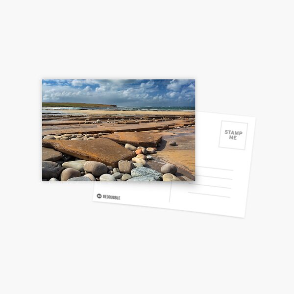 Skaill Beach Orkney Isles Scotland Postcard