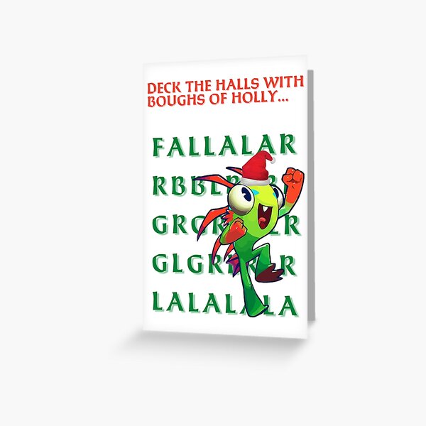 Murloc Weihnachten Grußkarte