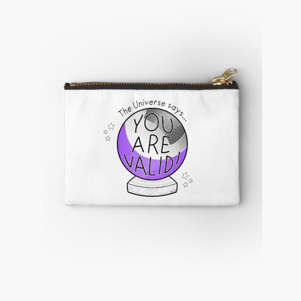 Item preview, Ace flag crystal ball - The Universe says... You are valid! designed and sold by Chiara Filincieri.