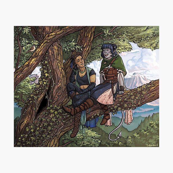 Sitting in a Tree Photographic Print