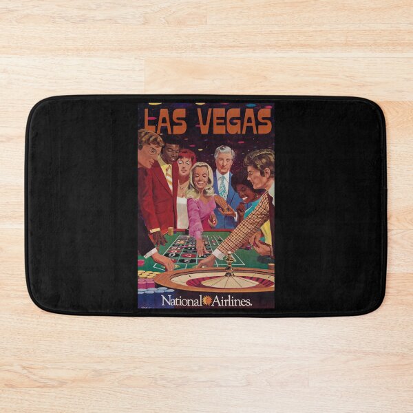 Item preview, retro classic Las Vegas poster designed and sold by CorasPosters.