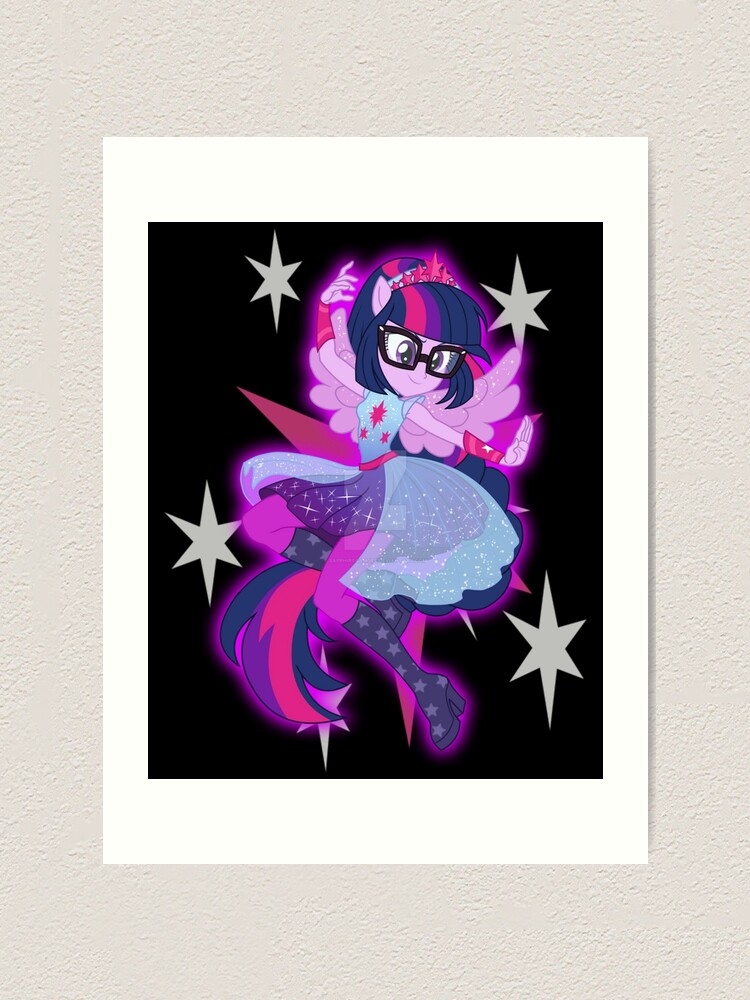 Pony Up Twilight Sparkle Art Print By Hannahmander Redbubble
