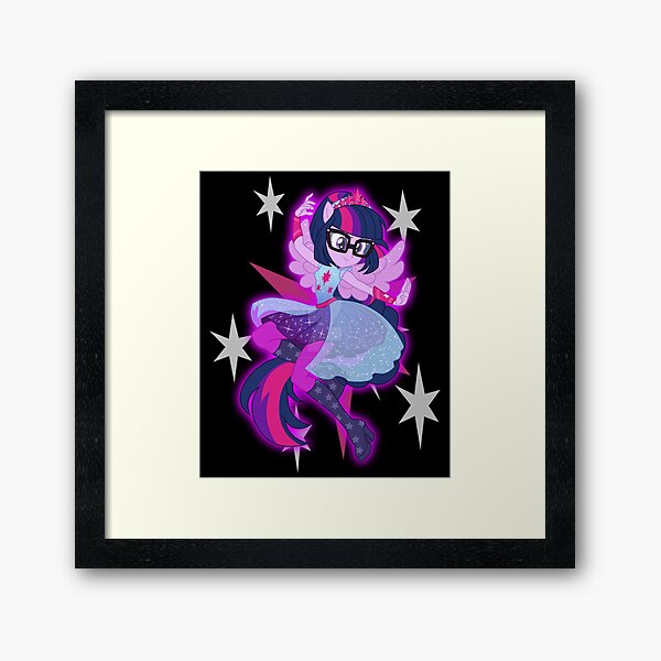 Twilight Sparkle ~ A Friend Like Me Framed Art Print for Sale by  hannahmander