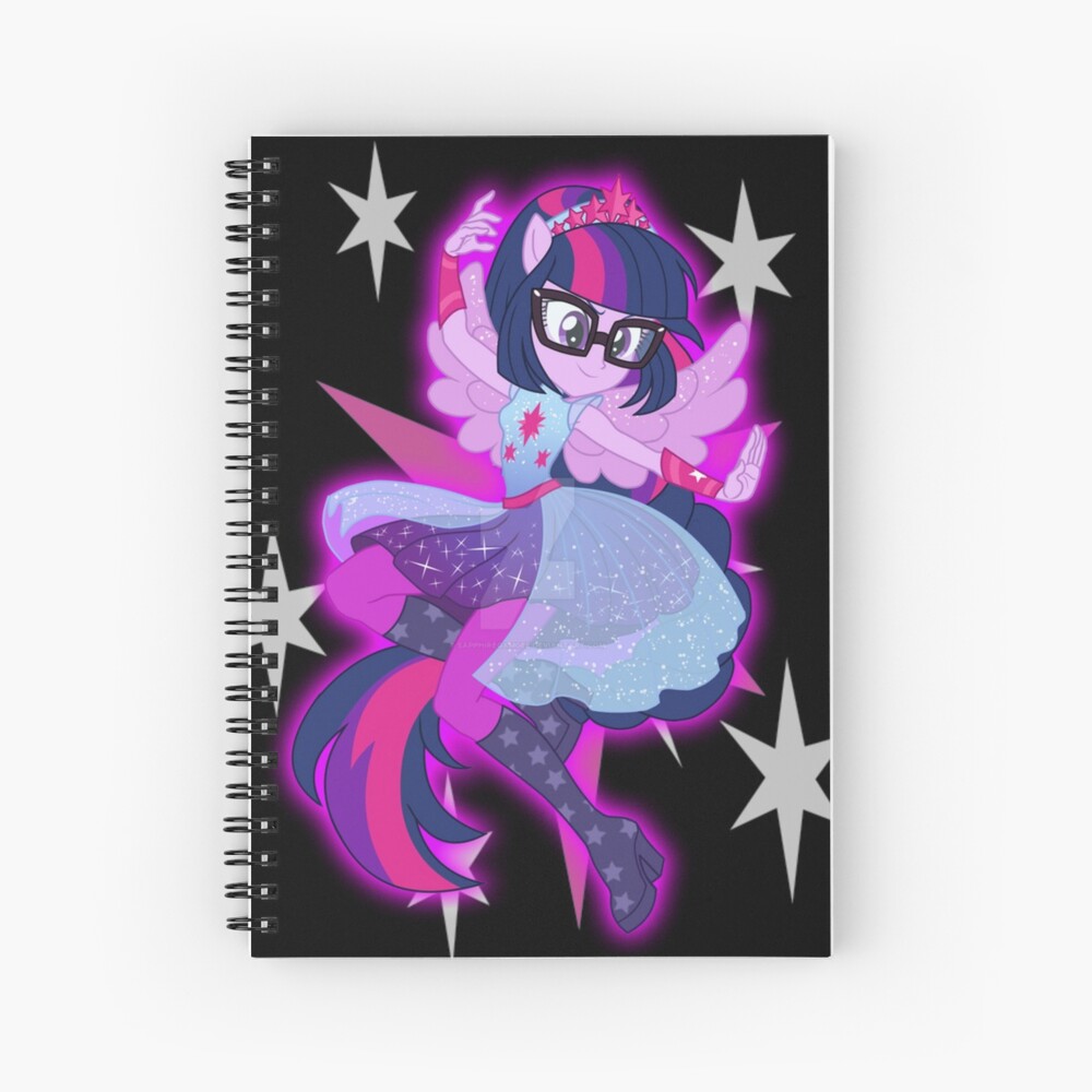 Pony Up Twilight Sparkle Hardcover Journal By Hannahmander Redbubble