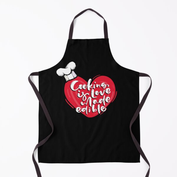 Item preview, Cooking is Love Made Edible designed and sold by VBeesTees.
