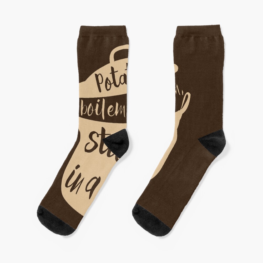 "Potatoes" Socks for Sale by fabtop Redbubble