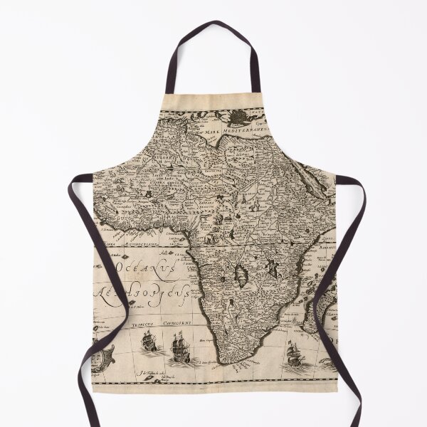 Item preview, Map of Africa (1640) designed and sold by allhistory.