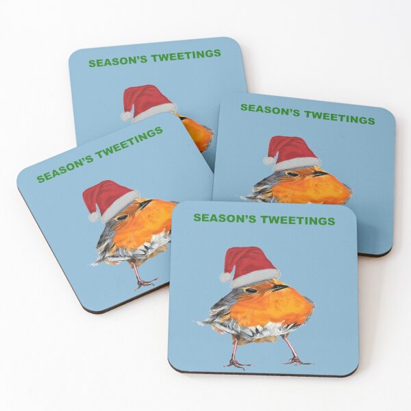 Item preview, Tuits de la temporada Navidad Red Robin designed and sold by IslesArt.
