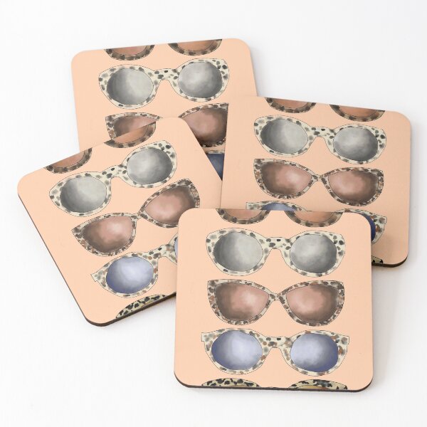 Item preview, Peach Vintage Sunglasses designed and sold by jbdesigns23.