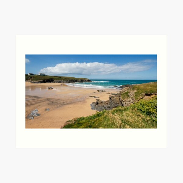 Treyarnon Bay,North Cornwall Art Print
