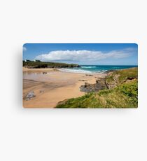 Treyarnon Bay,North Cornwall Canvas Print