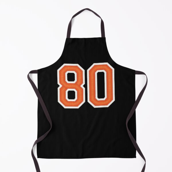 Item preview, Sports Number 80 Jersey eighty Orange designed and sold by elhefe.
