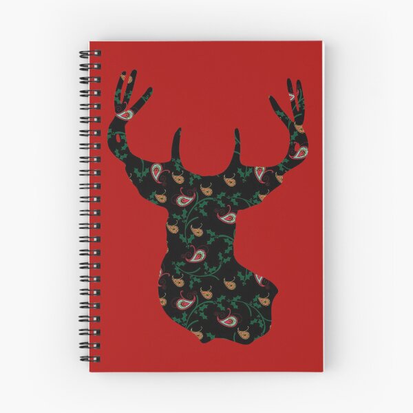 Item preview, Christmas Deer | Holly Paisley | Cherie's Art (c)2020 designed and sold by CheriesArt.