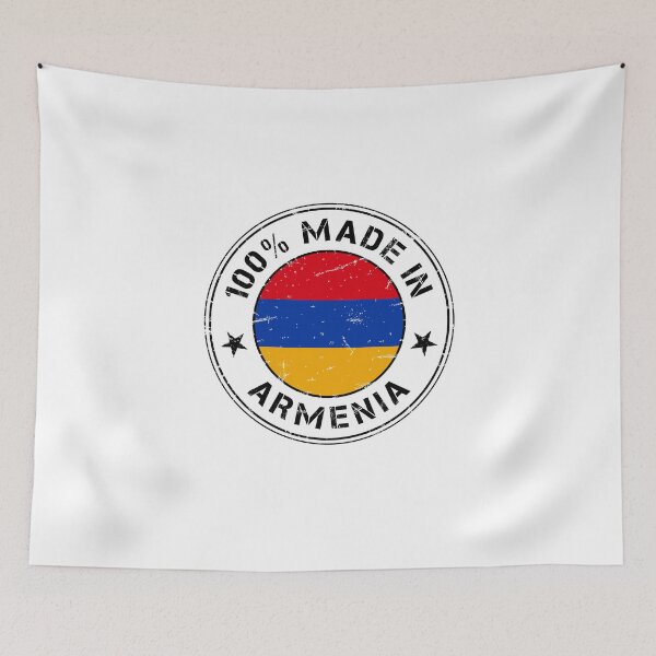Item preview, Armenia Armenian flag flag stamp designed and sold by GeogDesigns.