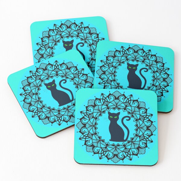 Item preview, Cat-a-holic designed and sold by MandalaAndMore.