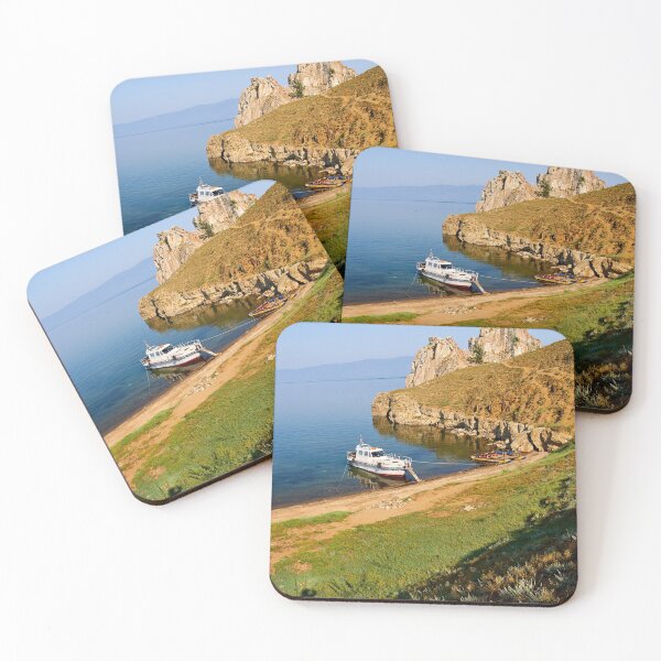 Item preview, View above big beautiful lake, Baikal lake, Russia designed and sold by RaimondKlavins.