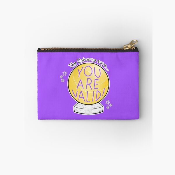 Item preview, Intersex flag crystal ball - The Universe says... You are valid! designed and sold by Chiara Filincieri.