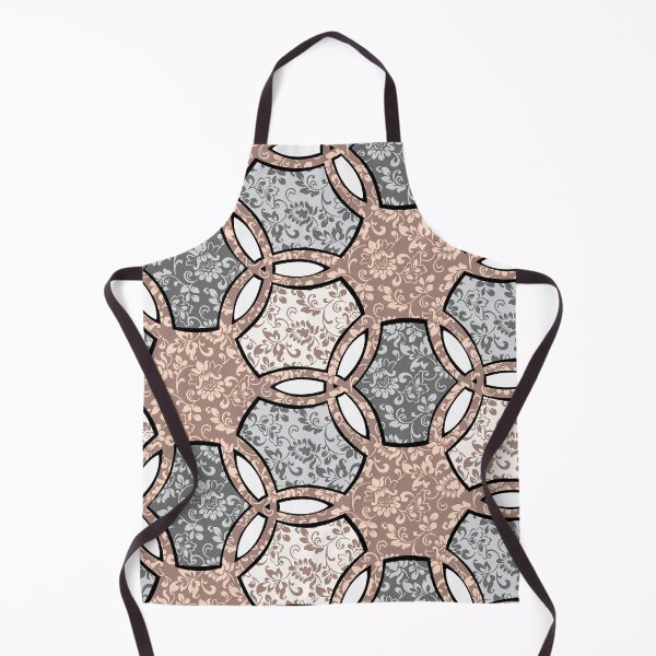 Item preview, Gorgeous shapes on floral background designed and sold by galaxy-bedding.