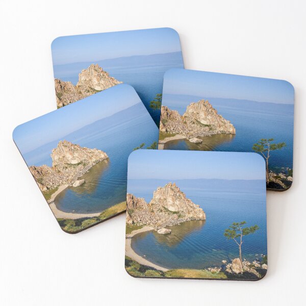 Item preview, View above big beautiful lake, Baikal lake, Russia designed and sold by RaimondKlavins.
