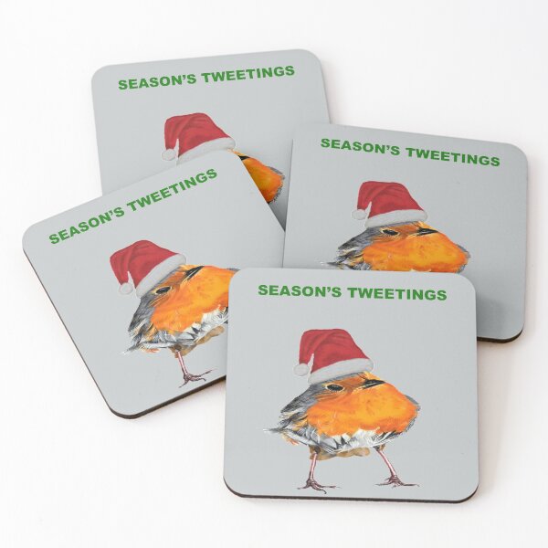 Item preview, Tuits de la temporada Navidad Red Robin designed and sold by IslesArt.
