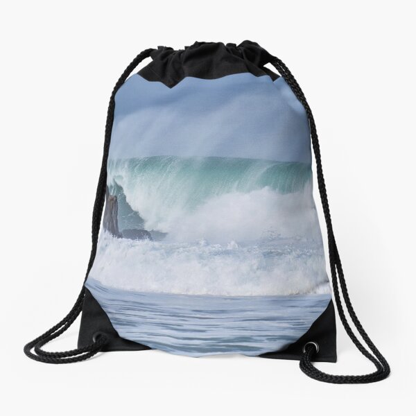 Dalbeg wave Drawstring Bag