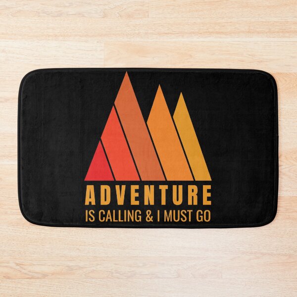 Item preview, Mountains. Hiking. Adventure is calling and I must go. Retro, vintage. designed and sold by JellyBeenzz.