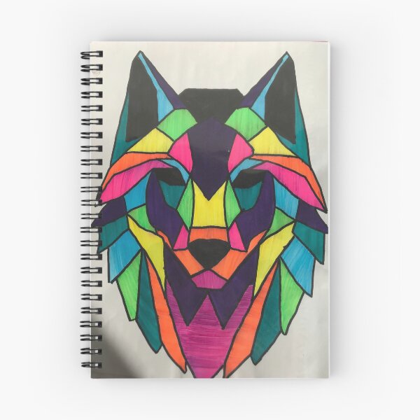 Item preview, Colourful Wolf designed and sold by Bellaforever.