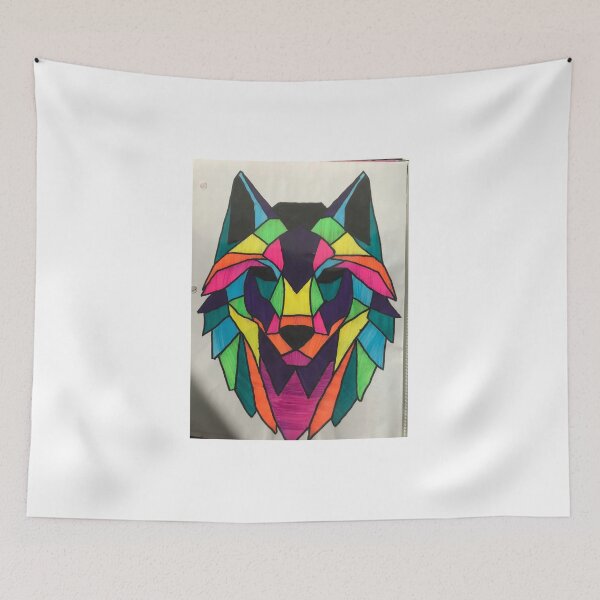 Item preview, Colourful Wolf designed and sold by Bellaforever.