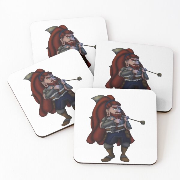 Item preview, Dwarf Fighter designed and sold by TomCornShop.