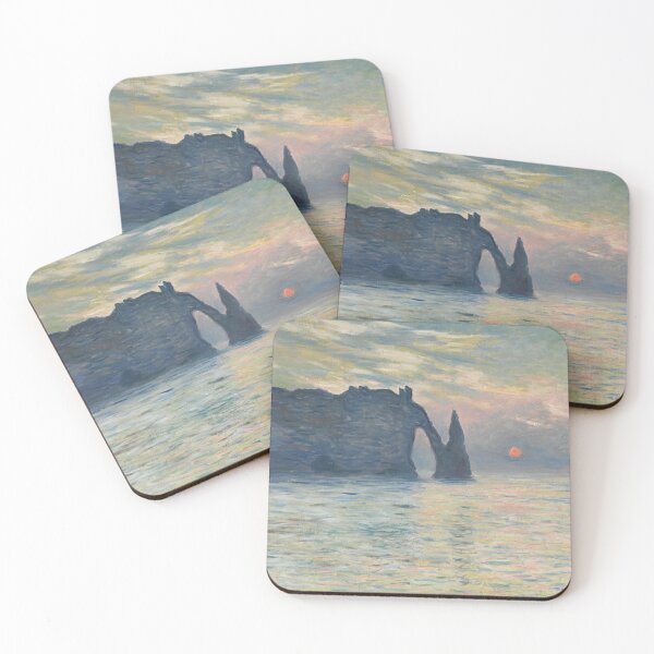 Item preview, The Cliff, Étretat, Sunset (1883) designed and sold by HistoryRestored.