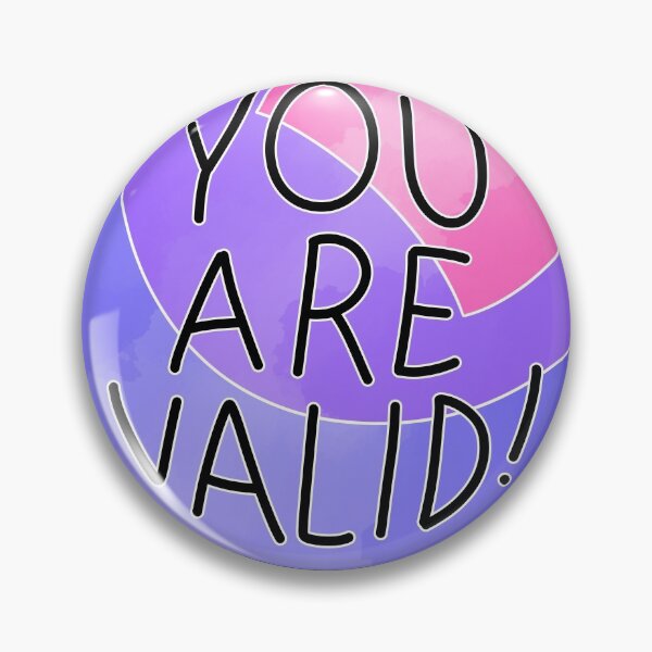 Item preview, Bi flag crystal ball - The Universe says... You are valid! designed and sold by Chiara Filincieri.