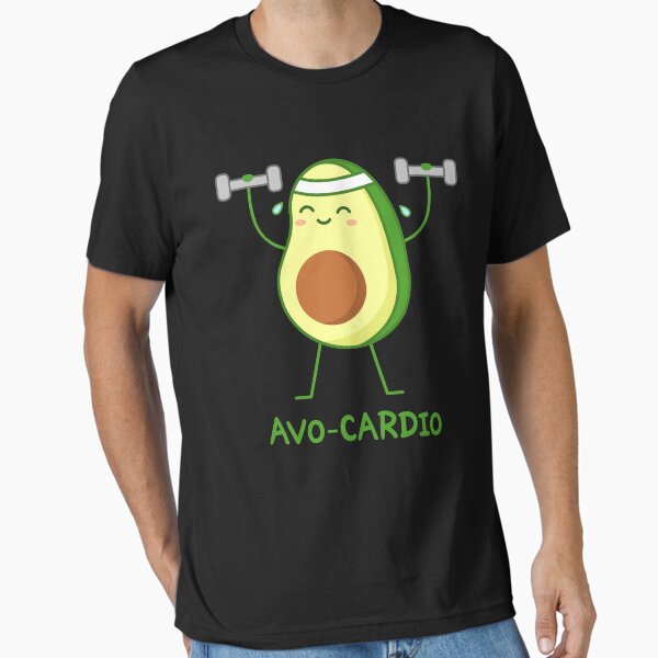 Item preview, Avocado pun. Avo-cardio. Avocado lifts weights.  designed and sold by TashaVector.