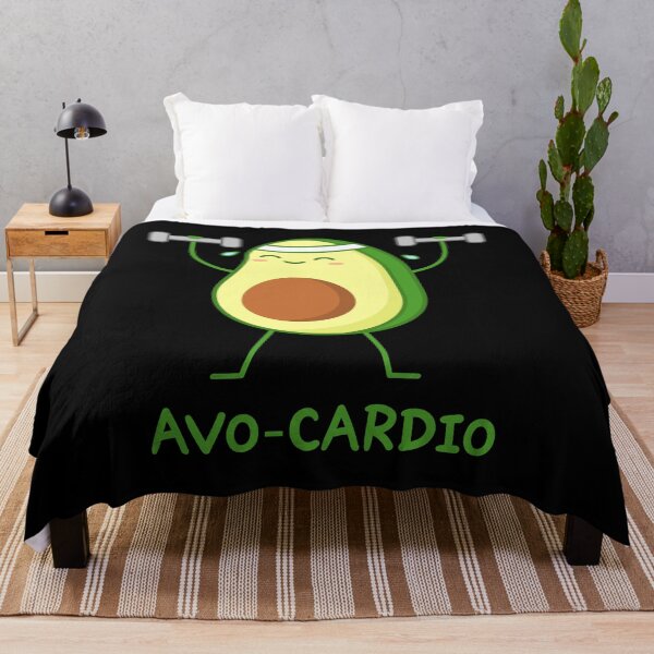Item preview, Avocado pun. Avo-cardio. Avocado lifts weights. designed and sold by TashaVector.