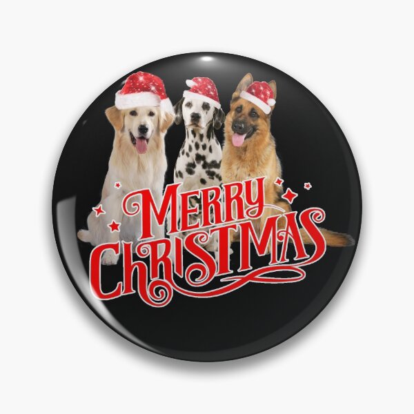 Item preview, Dog group with Christmas hats, Merry Christmas, dog stickers, stickerbundle designed and sold by Toffy2222.