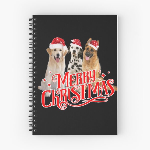 Item preview, Dog group with Christmas hats, Merry Christmas, dog stickers, stickerbundle designed and sold by Toffy2222.