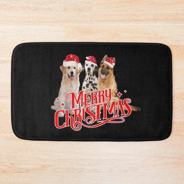 Item preview, Dog group with Christmas hats, Merry Christmas, dog stickers, stickerbundle designed and sold by Toffy2222.