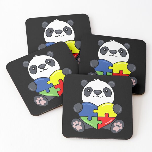 Aperçu de l'œuvre Cadeau de sensibilisation à l'autisme pour femmes Ruban d'autisme Panda Autisme créée et vendue par DSWShirts.
