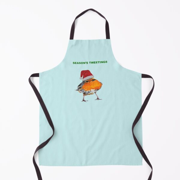 Item preview, Season's tweetings Christmas Red Robin designed and sold by IslesArt.