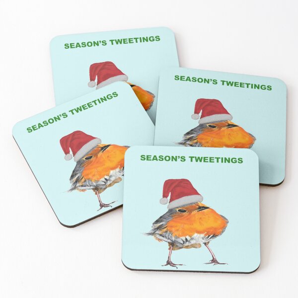 Item preview, Tuits de la temporada Navidad Red Robin designed and sold by IslesArt.
