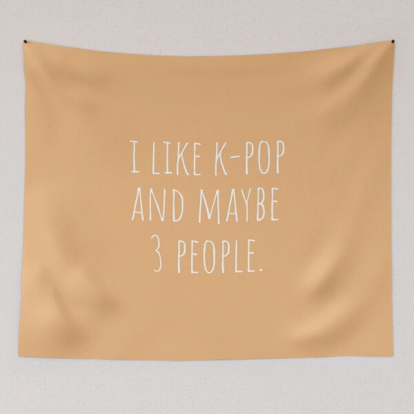 Item preview, I Like K-pop and Maybe 3 People designed and sold by cutetype.
