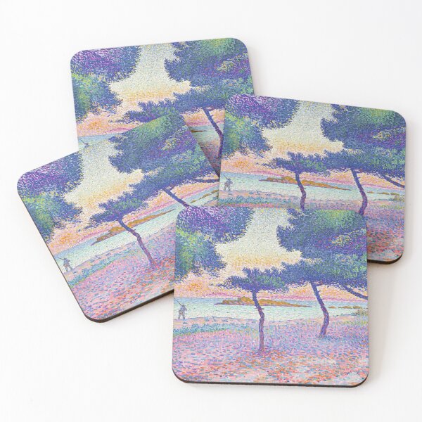 Item preview, The Beach of Saint Clair (1896) - Henri Edmond Cross designed and sold by SALON DES ARTS.